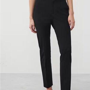 Banana Republic Sloan Black Straight Leg Pants